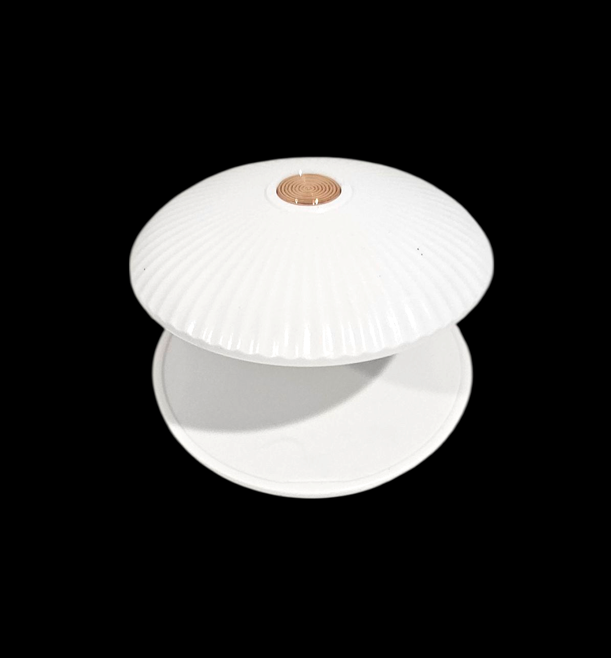 Mini white shell flash lamp