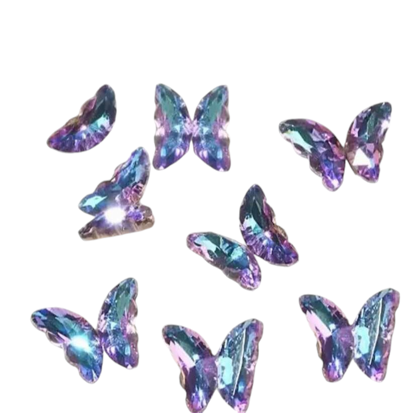 Holographic Butterfly Gems