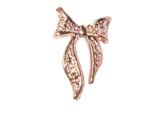 Rose gold bows