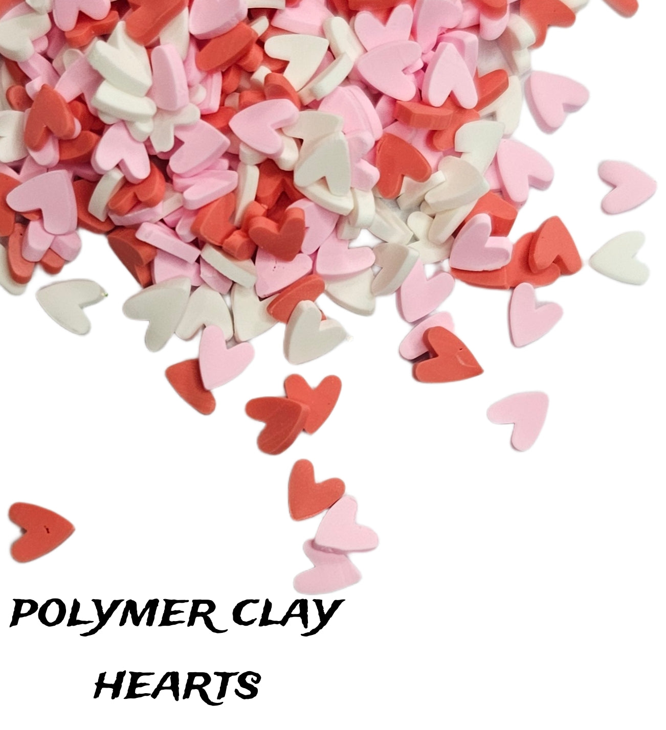 Polymer Clay Hearts