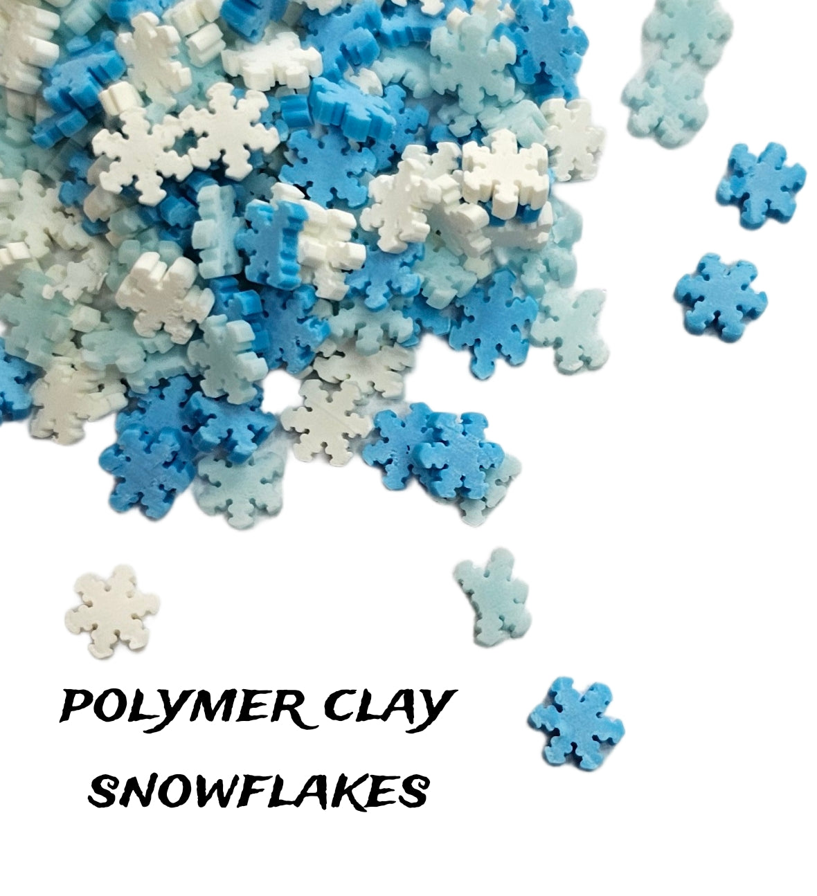 Polymer Clay Snowflakes