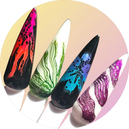 Abstract gel set